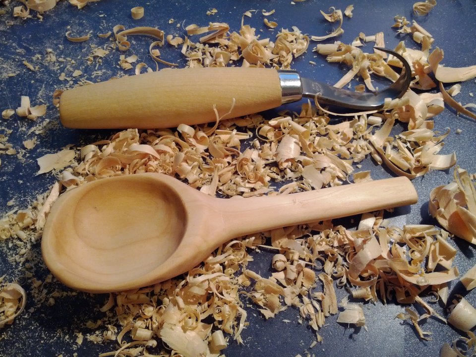 First Spoon Carving - by Alex First Spoon Carving - by Alex