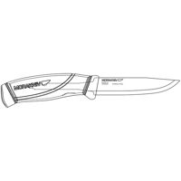 Mora Clipper 840MG Companion Bushcraft Knife