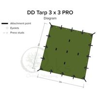 DD Tarp 3x3 Pro