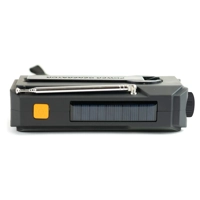 Emergency Hand Crank Radio with Solar Power Bank, Torch & SOS Alarm