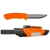 Mora Bushcraft Survival Knife - Orange - Stainless