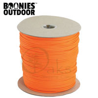 Genuine 550 Paracord - Neon Orange - 1000ft Reel