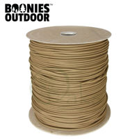 Genuine 550 Paracord - Tan - 1000ft Reel