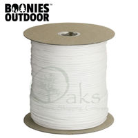 Genuine 550 Paracord - White - 1000ft Reel