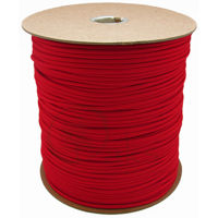 Genuine 550 Paracord - Red [Imperial] - 1000ft Reel