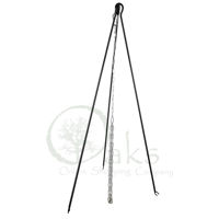 Steel Campfire Cooking Tripod