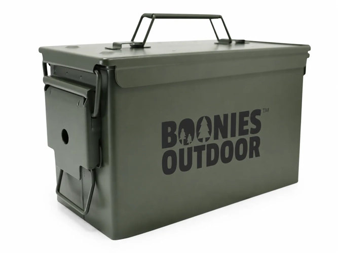 Military Style Metal Storage Box – Bushcraft & Survival Kit Storage