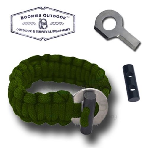 Boonies Outdoor Super Firesteel Scraper and Fire Toggle