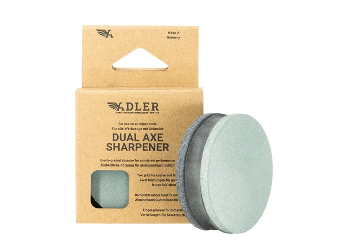 Adler 80/220 Ceramic Axe & Hatchet Sharpening Puck
