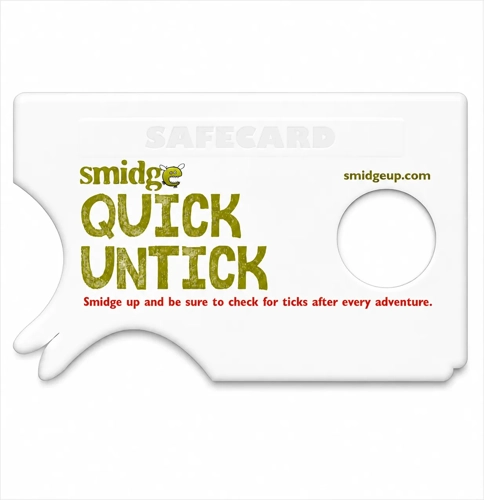 Smidge Tick Remover Card