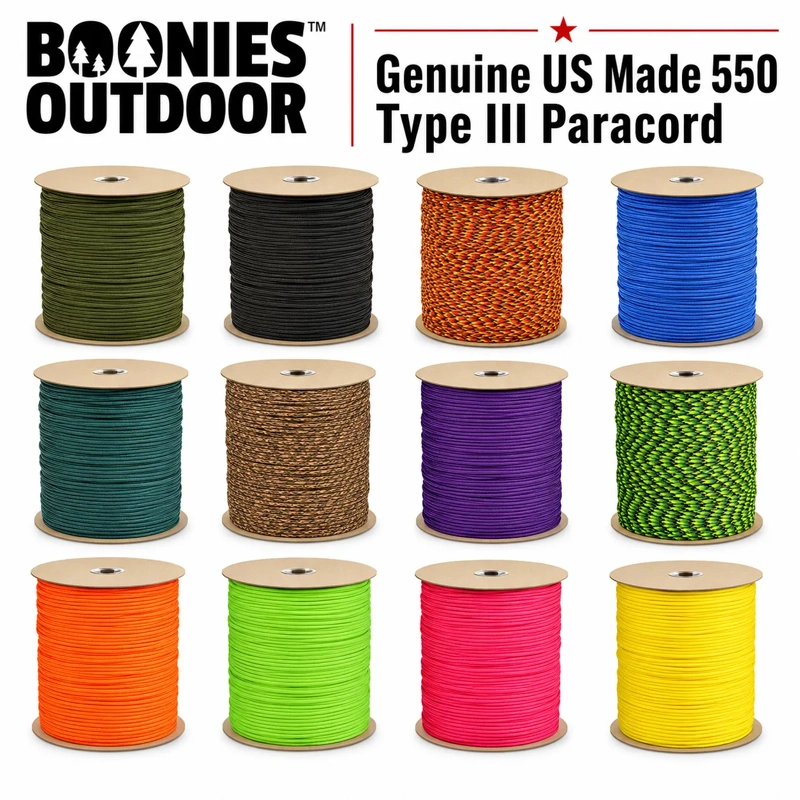 Boonies Outdoor 550 Paracord on a Reel