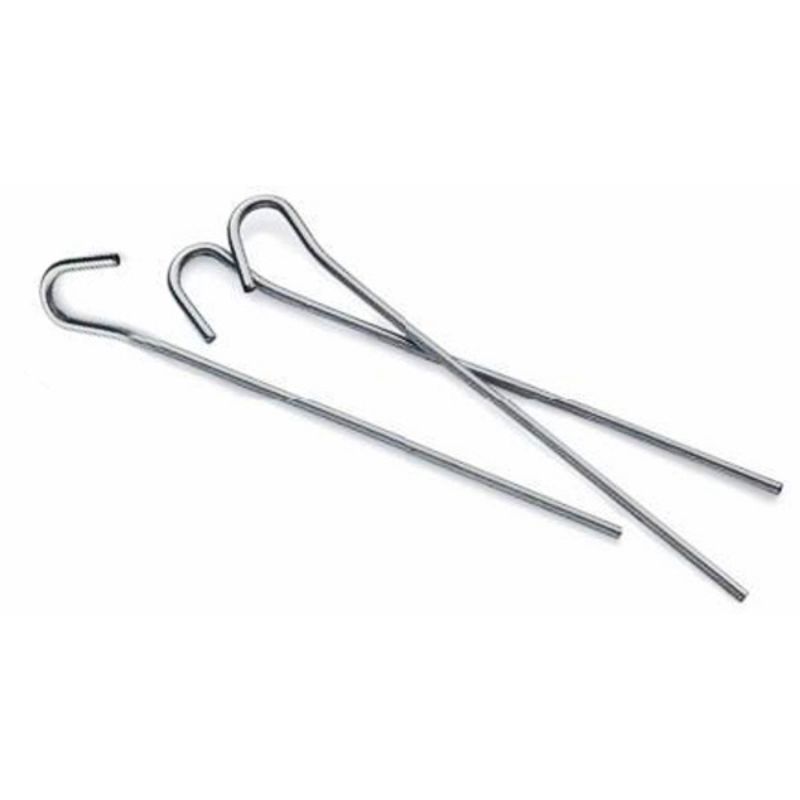 Steel Tent / Tarp Pegs