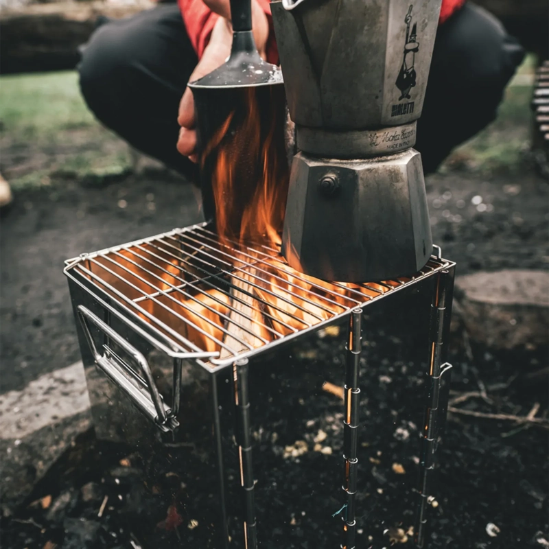 Robens Firewood Stove – Portable Wood Burning Bushcraft Camping Stove