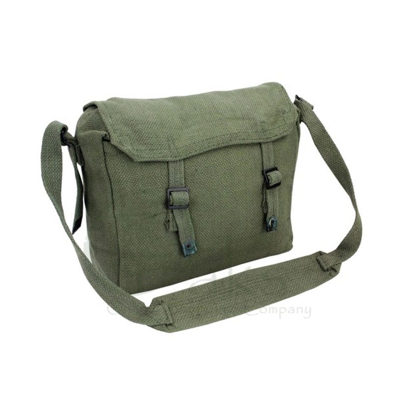Olive Green Webbing Haversack