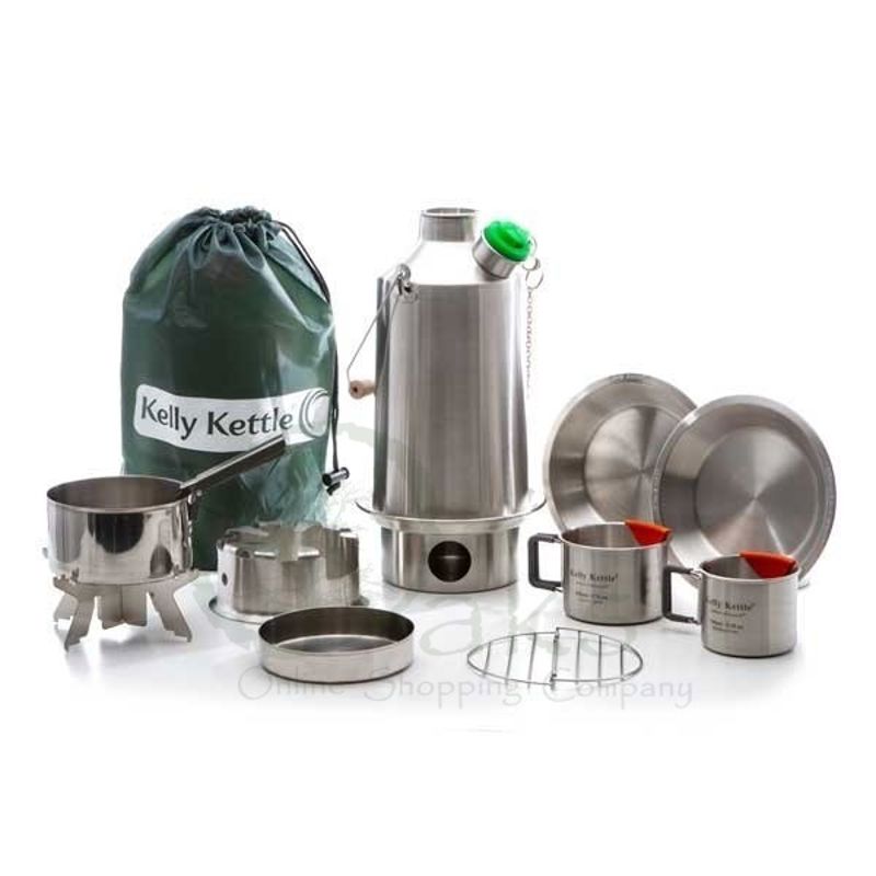 Kelly Kettle Ultimate Kits - Base 1.6ltr Stainless