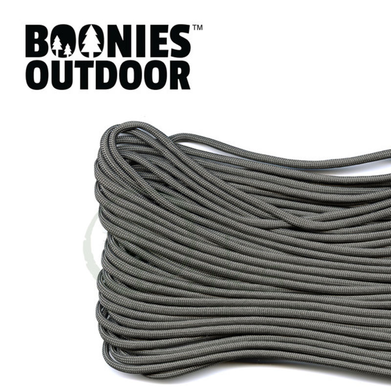 Genuine 550 Paracord - Charcoal - 50ft