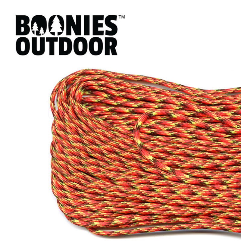 Genuine 550 Paracord - Firestorm - 50ft