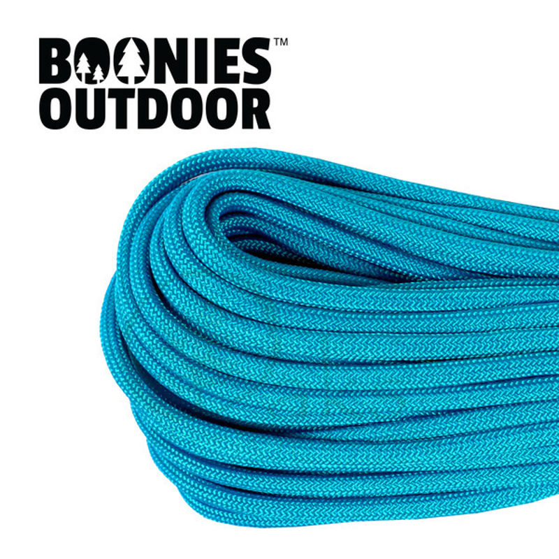 Genuine 550 Paracord - Neon Turquoise - 50ft