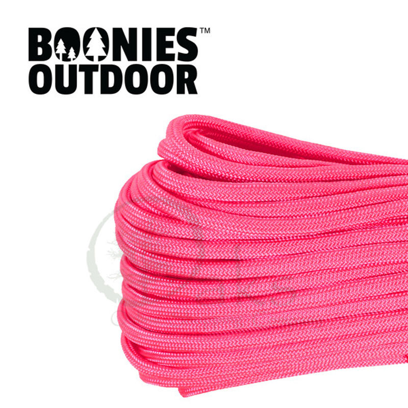 Genuine 550 Paracord - Neon Pink - 50ft